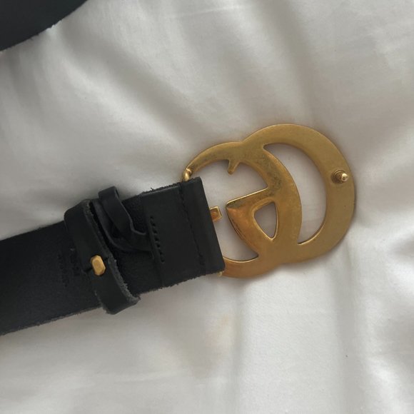 Gucci Wide Leather Belt - Picture 6 of 9